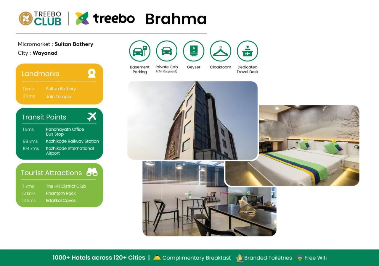 Hotel Treebo Brahma, Wayanad Sultan Bathery Exteriér fotografie